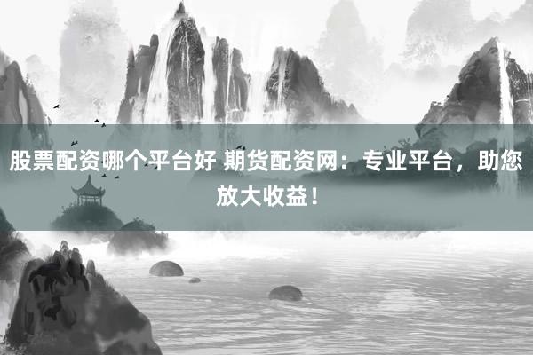 股票配资哪个平台好 期货配资网：专业平台，助您放大收益！