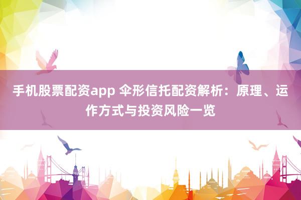 手机股票配资app 伞形信托配资解析：原理、运作方式与投资风险一览
