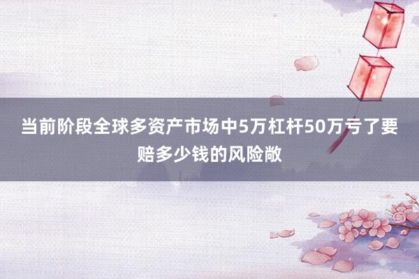 当前阶段全球多资产市场中5万杠杆50万亏了要赔多少钱的风险敞