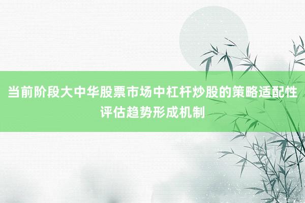 当前阶段大中华股票市场中杠杆炒股的策略适配性评估趋势形成机制